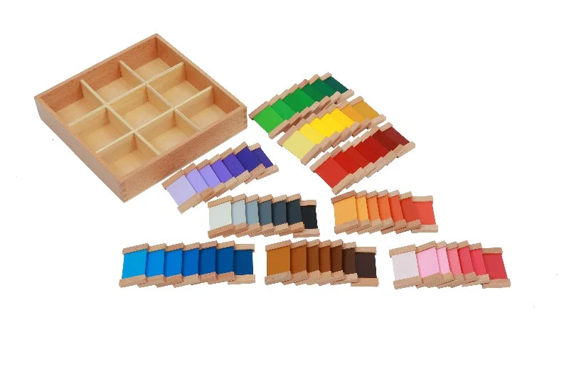 Adena Montessori Third Box of Color Tablets Sensorial Educational Tools