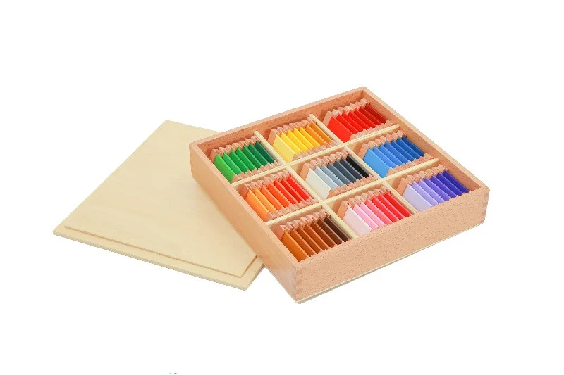 Adena Montessori Third Box of Color Tablets Sensorial Educational Tools