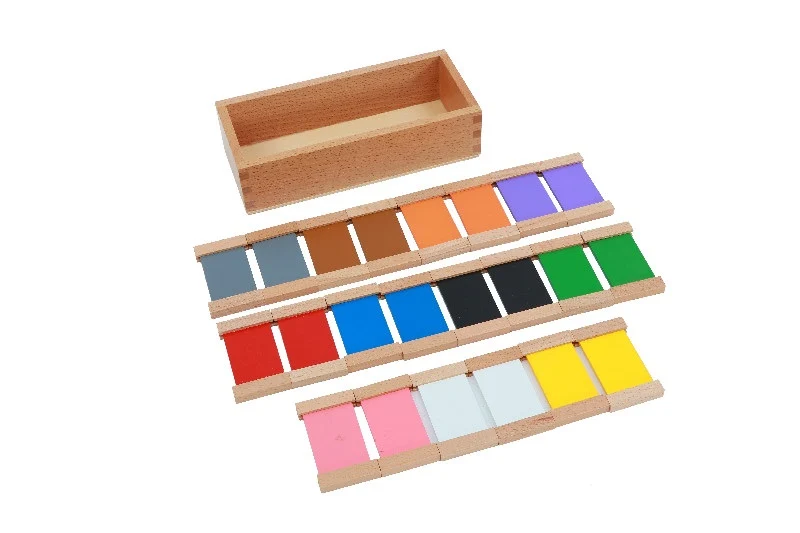 Adena Montessori Second Box of Color Tablets Sensorial Educational Tools