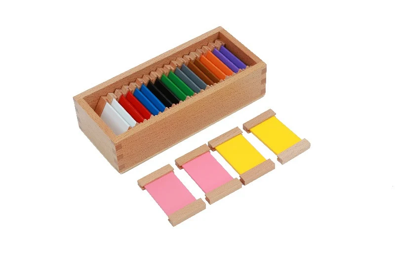 Adena Montessori Second Box of Color Tablets Sensorial Educational Tools