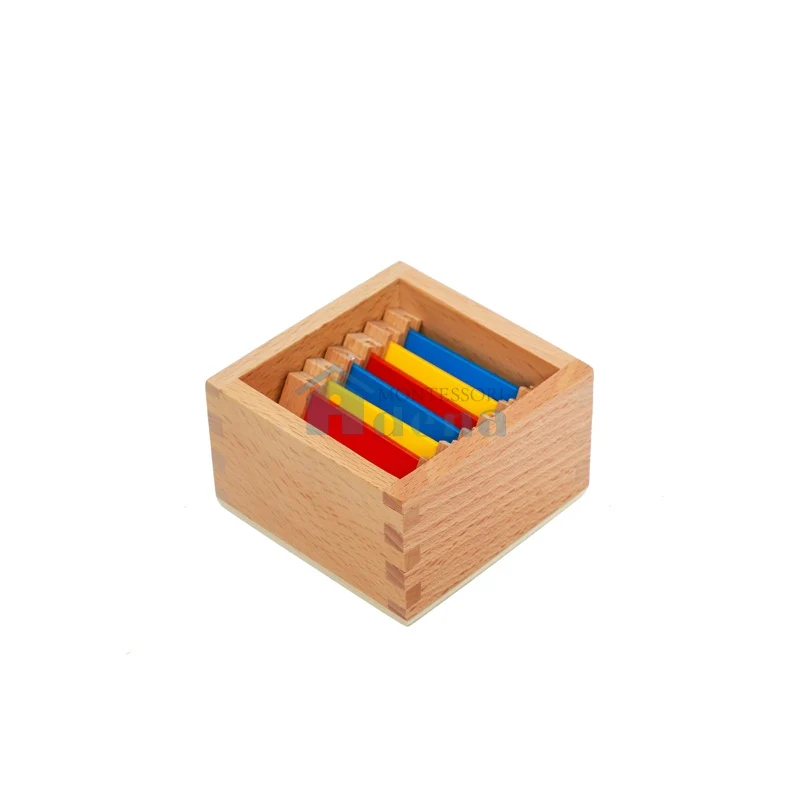 Adena Montessori First Box of Color Tablets Sensorial Educational Tools