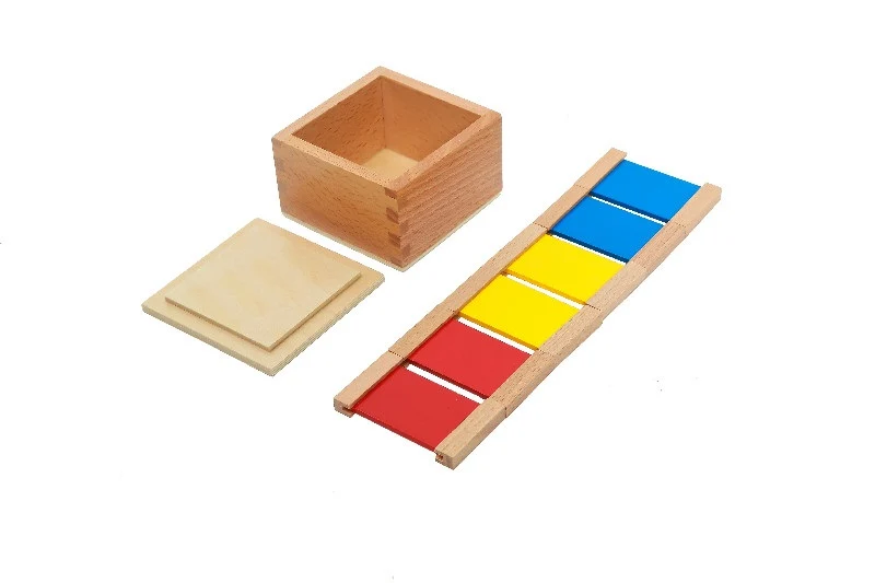Adena Montessori First Box of Color Tablets Sensorial Educational Tools