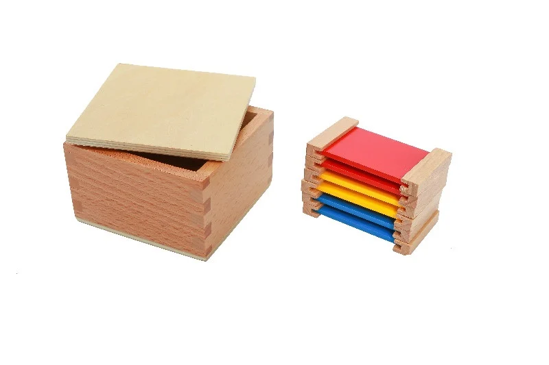 Adena Montessori First Box of Color Tablets Sensorial Educational Tools