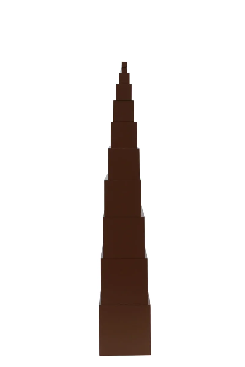 Adena Montessori Brown Stair Educational Wooden Materials