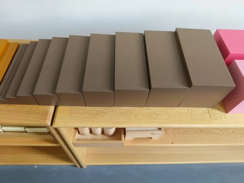 Adena Montessori Brown Stair Educational Wooden Materials
