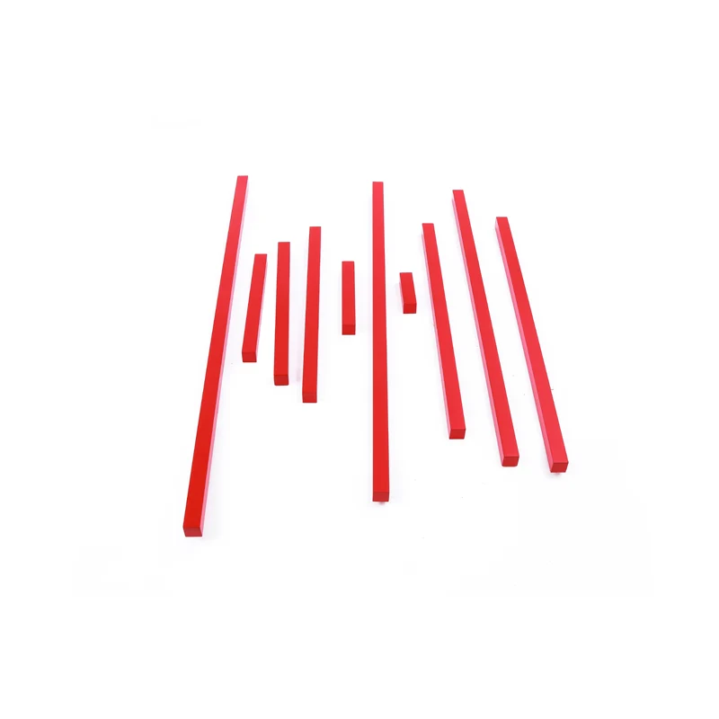 Adena Montessori Sensorial Resources Guide Long Red