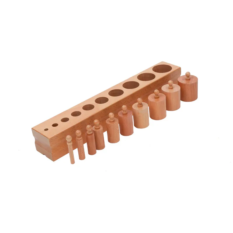Adena Montessori Educational Materials Cylinder Block-1