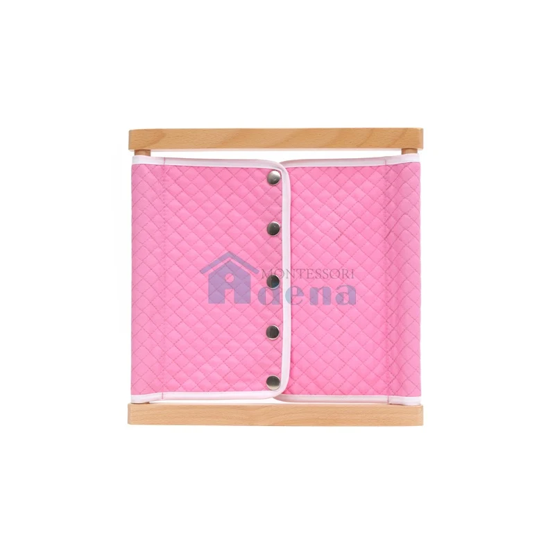 Adena Montessori Frame Educational Toy Snap Closure Dressing Frame