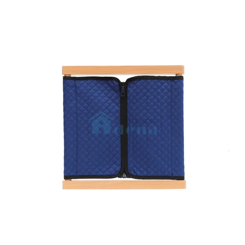 Adena Montessori Frame Educational Toy Zipping Frame Classroom activity set