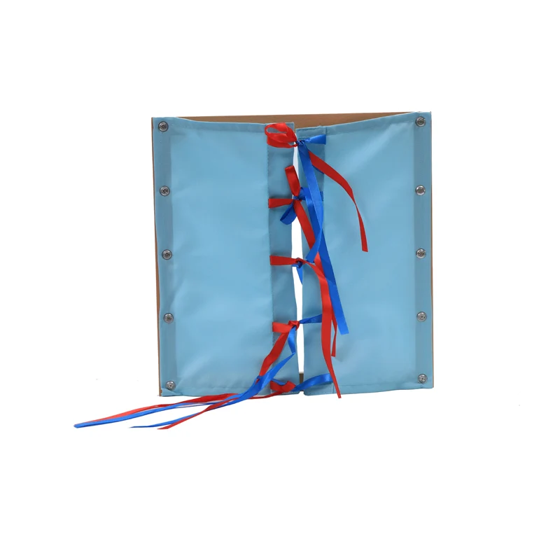 Adena Montessori Frame Educational Toy Ribbon Tying Dressing Frame