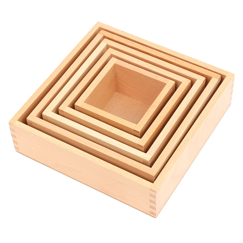Adena Montessori Materials Nesting Boxes Infants and Toddlers