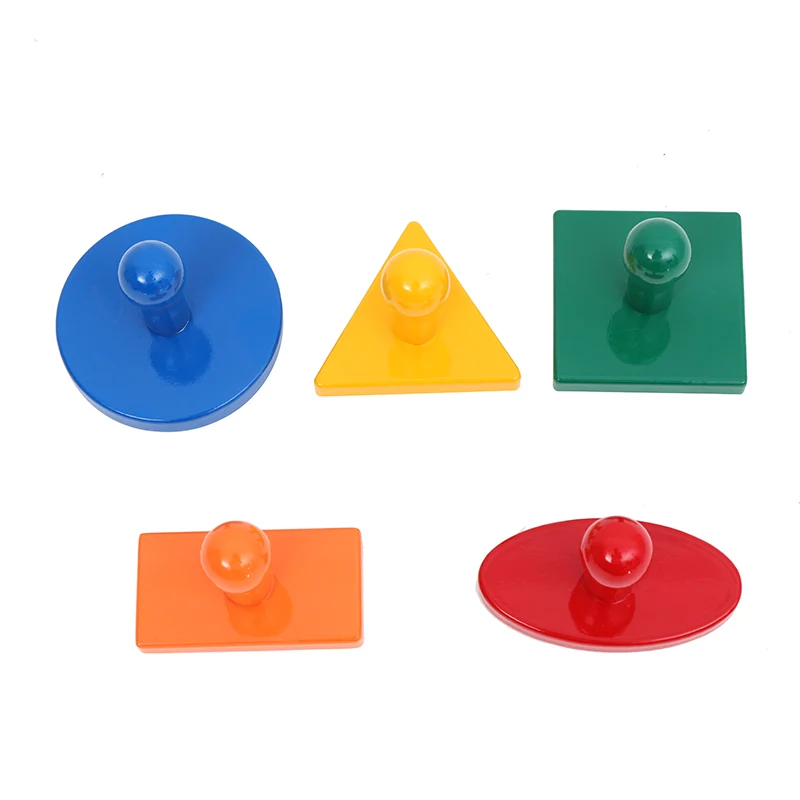 Adena Montessori Materials 5-shape Puzzle grossy