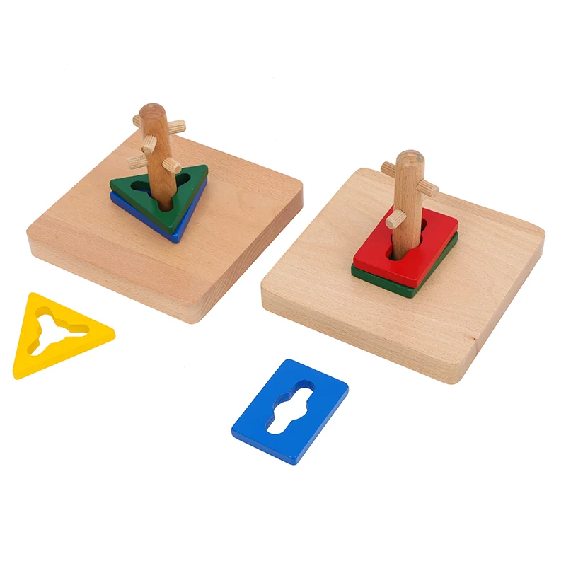 Adena Montessori Materials Triangle Twist & Sort Infants and Toddlers