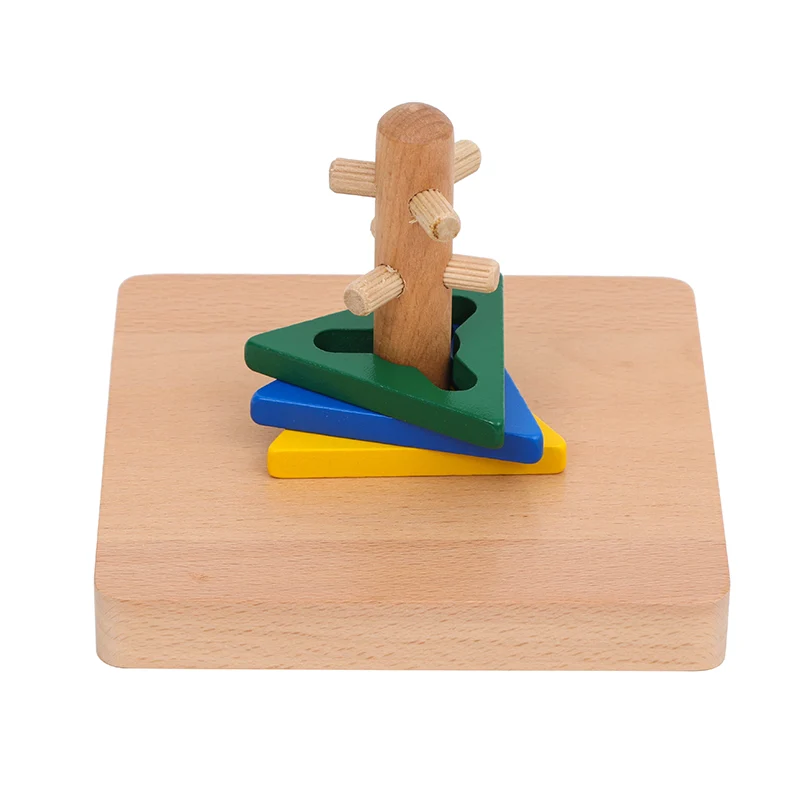 Adena Montessori Materials Triangle Twist & Sort Infants and Toddlers