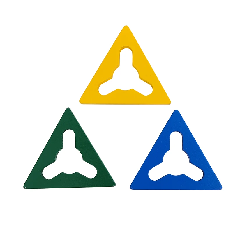 Adena Montessori Materials Triangle Twist & Sort Infants and Toddlers