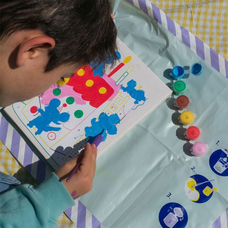 Petit Pinceau Kids Yummy – Kit Peinture au Numéro Enfant dès 3 Ans | La Petite Épicerie