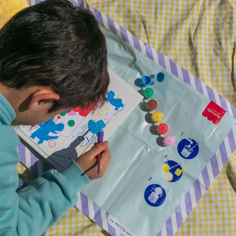 Petit Pinceau Kids Yummy – Kit Peinture au Numéro Enfant dès 3 Ans | La Petite Épicerie