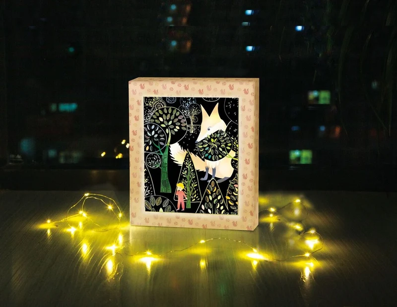 Boîte Lumineuse à Gratter Voyage Magique – Activité Créative Enfant