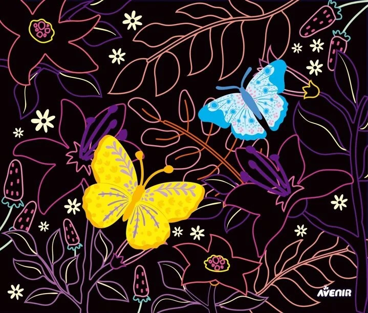 Boîte Lumineuse à Gratter Voyage Magique – Activité Créative Enfant