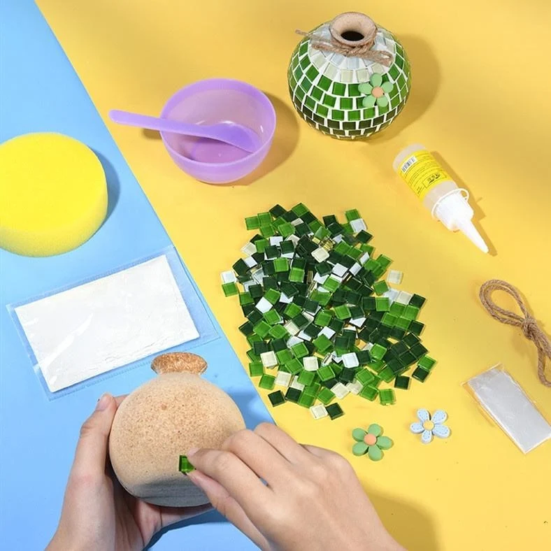 Kit DIY – Mon Vase en Mosaïque à personnaliser