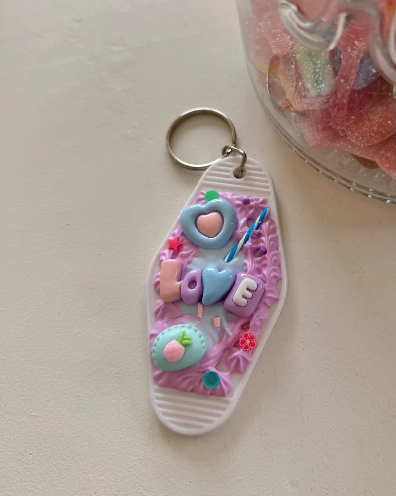 Kit Decoden Kawaii porte-clés Motel