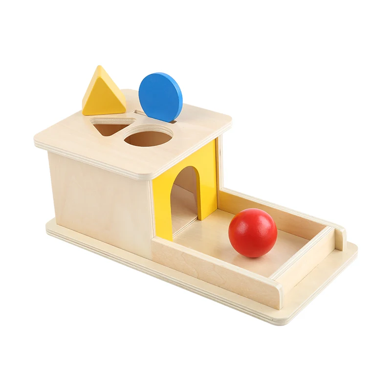 Adena Montessori Materials Color Objects Permanence Box with Tray