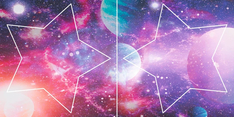 Kit de bricolage Lanterne Étoile Scintillante “Galaxie” | DIY décoration lumineuse