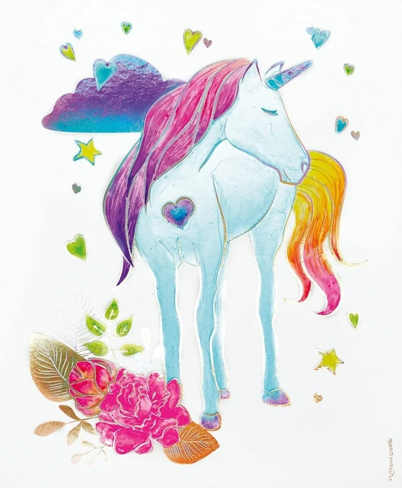 Aqua’Art Licornes – Kit aquarelle enfant dès 7 ans