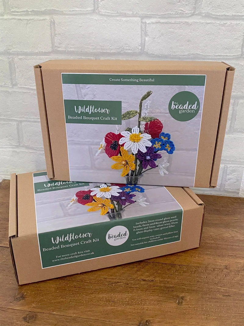 Kit de bricolage pour vase à fleurs sauvages. Une idée cadeau créative.