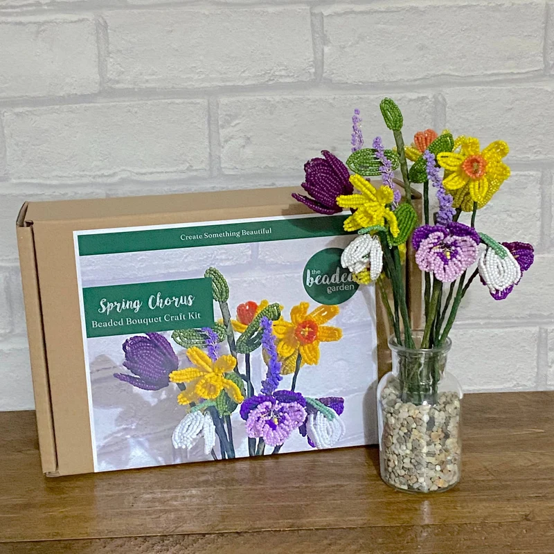Kit de bricolage vase Chœur de printemps. Une idée cadeau créative.