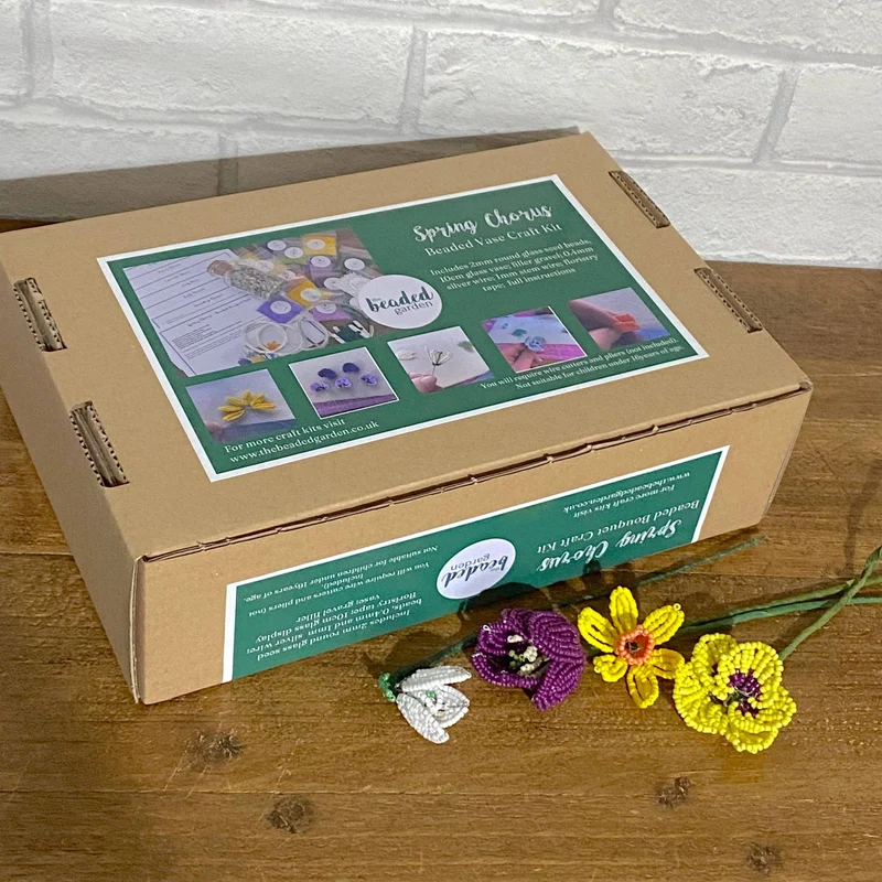 Kit de bricolage vase Chœur de printemps. Une idée cadeau créative.