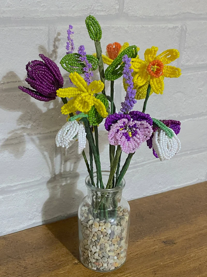 Kit de bricolage vase Chœur de printemps. Une idée cadeau créative.