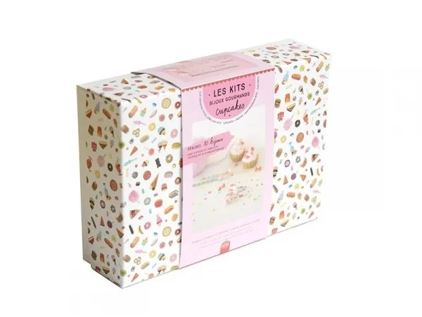 Kit fabrication de bijoux gourmands - CUPCAKES