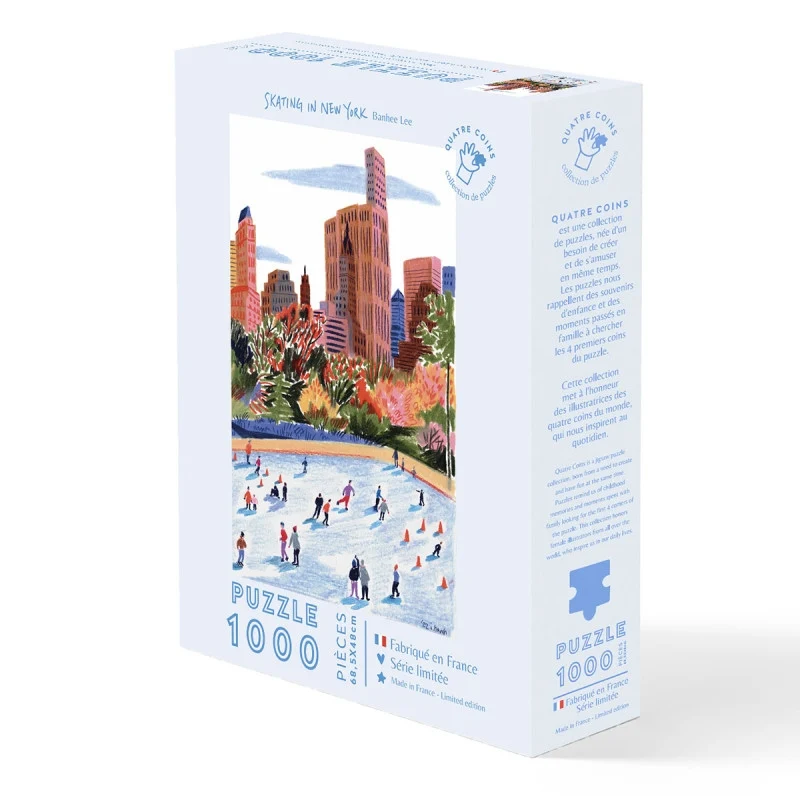 Puzzle Skating in New York 1000 Pièces – Ban Hee | Puzzle Adulte La Petite Épicerie