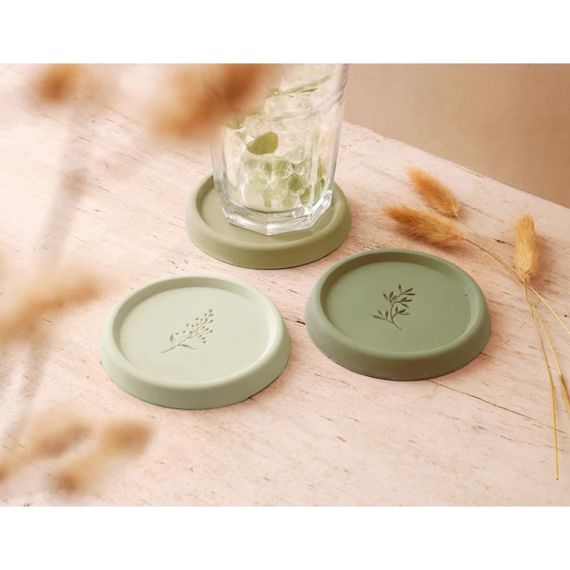 Kit 3 Sous-Verres Jesmonite – Graine Créative