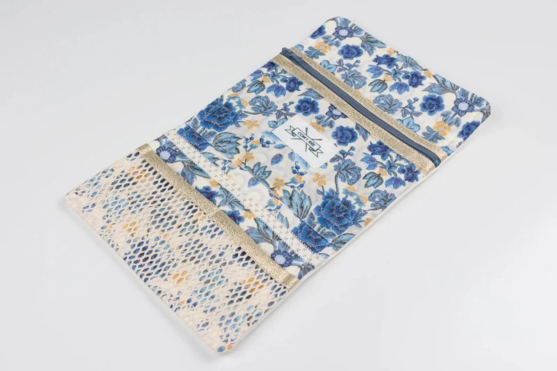 Kit Couture Pochette Beauté “Paulette” – Liberty & Matelassé Coton DIY