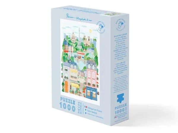 Puzzle 1000 Pièces Paris – Hoglet & Co | Fabriqué en France
