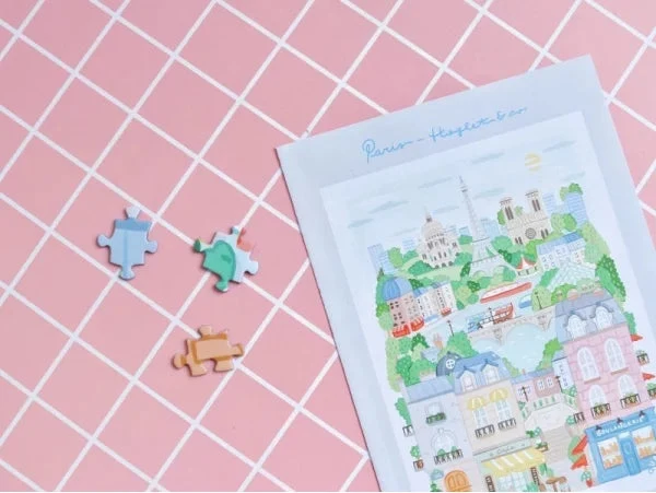 Puzzle 1000 Pièces Paris – Hoglet & Co | Fabriqué en France