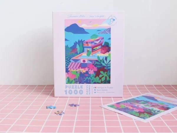 PUZZLE 1000 PIÈCES 68 X 48 CM - SOUVENIR D'ÉTÉ PAR CHLOÉ WEINFELD