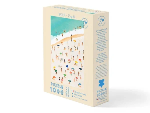 Puzzle Beach Life 1000 Pièces – Melisa Bilgici | Puzzle Adulte Fabriqué en France