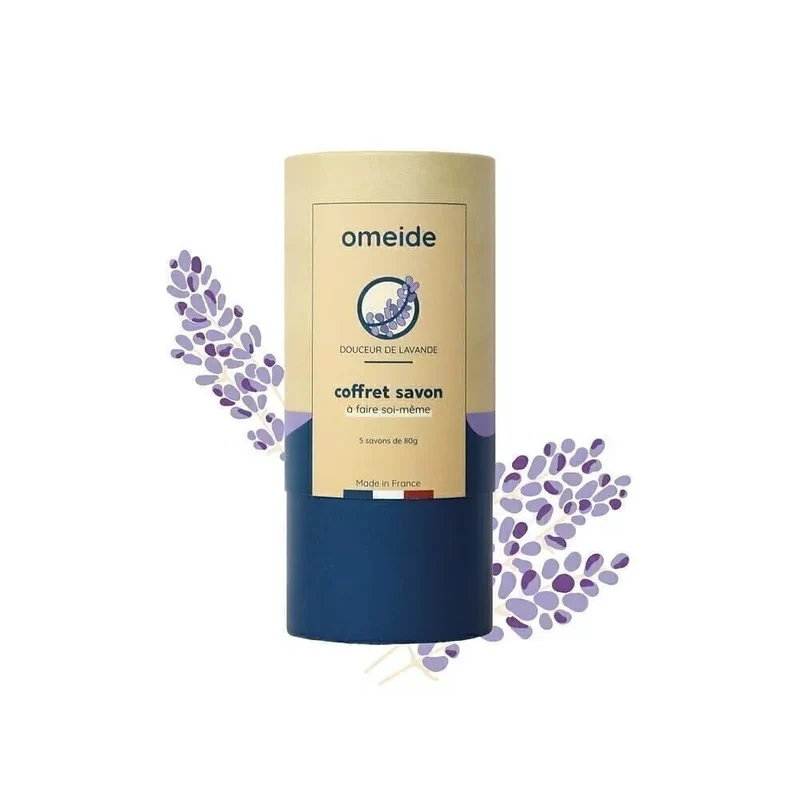Coffret Savon DIY Lavande – Fabriquez vos Savons Naturel