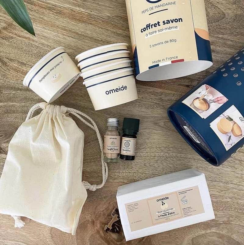 Coffret Savon DIY Lavande – Fabriquez vos Savons Naturel