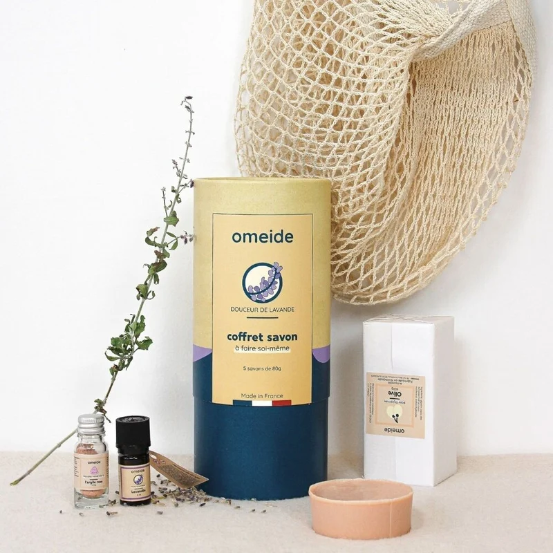 Coffret Savon DIY Lavande – Fabriquez vos Savons Naturel