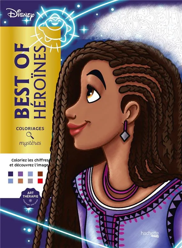 Coloriages Art Thérapie Les mystères Disney - Best of Héroïnes