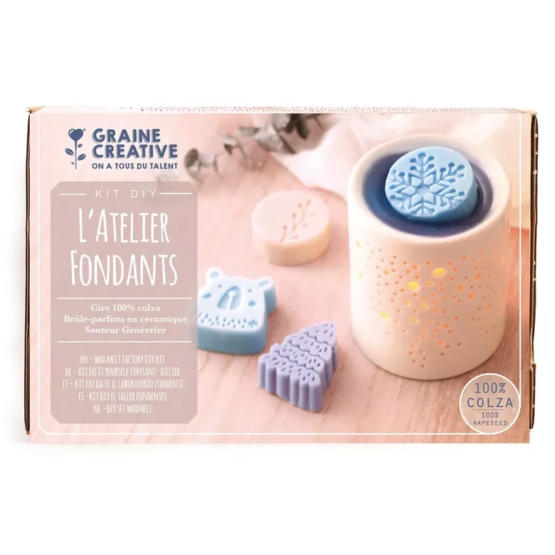 Kit Fondants Parfumés Hiver – Bougie DIY Graine Créative