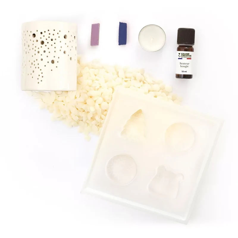Kit Fondants Parfumés Hiver – Bougie DIY Graine Créative