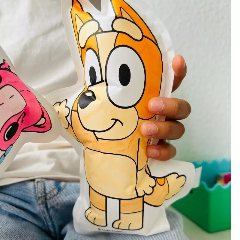 Bluey & Bingo - Coloriages Gonflables à colorier