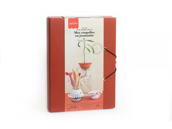 Kit DIY Jesmonite – Mes Coupelles en Jesmonite | Créez 3 Objets Déco Tendance