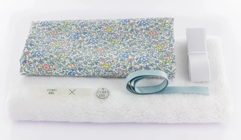 Kit Couture Bien-Être “Liberty Katie & Millie” – Bandeau & Lingettes Lavables DIY