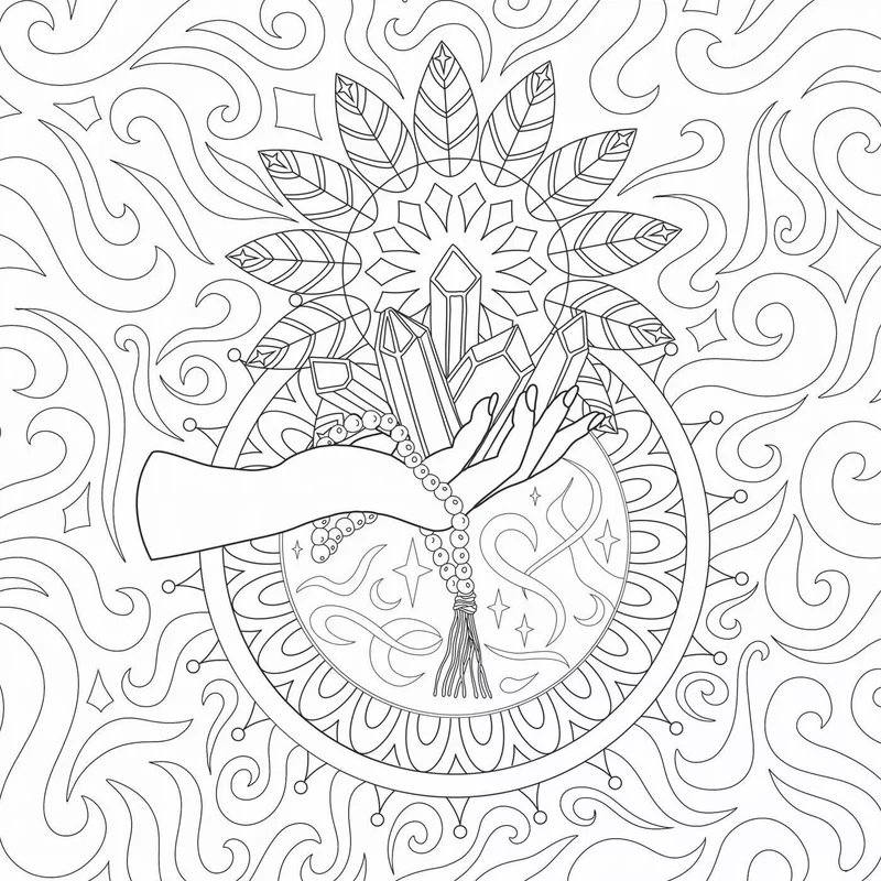 Art thérapie coloriages Oracles